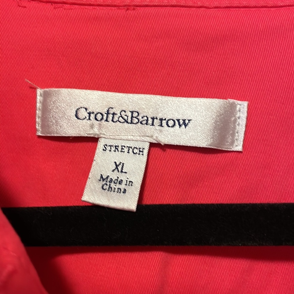 [Croft & Barrow] Hot Pink Button Up - Picture 2 of 6